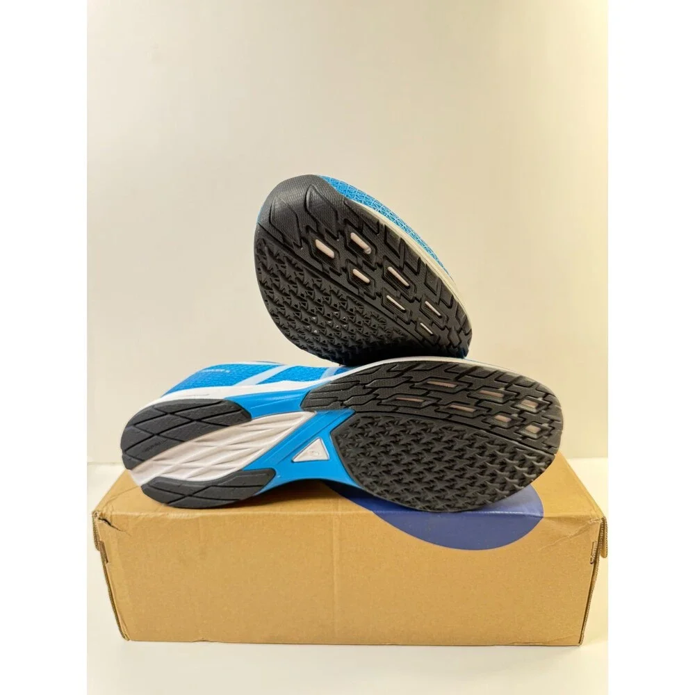 Asics Mens Lyteracer 4 Blue Black Running Shoes US 13